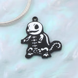 Bracelet Charm - Pokémon - Squirtle Skeleton X-ray Style