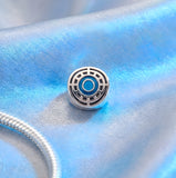 Bracelet Charm - Marvel - Iron Man Arc Reactor Bead