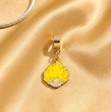Bracelet Charm - Dragon Ball - Super Saiyan Goku Yellow Hair