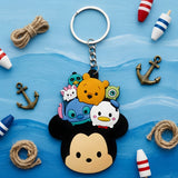 PVC Keychain - Donald Duck - Donald Duck and Friends Tsum Tsum Stack