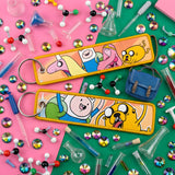 Embroidery Keychain - Adventure Time - Finn, Jake, Princess Bubblegum & Lady Rainicorn