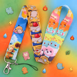 Lanyard - Pokémon - Pokemon (Psyduck, Charmander, Squirtle, Bulbasaur, Jigglypuff, Snorlax, Pikachu, Eevee, Red Panda)