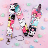 Lanyard - Sanrio - Characters Chibi Faces