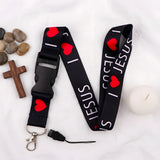 Lanyard - Religious - I Love Jesus