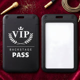 ID Card Badge Holder - VIP Backstage Pass