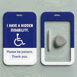 ID Card Badge Holder - Hidden Disability Awareness