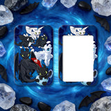 ID Card Badge Holder - DreamWorks Animation - How to Train Your Dragon Toothless and Light Fury Cartoon
