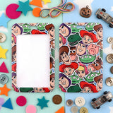 ID Card Badge Holder - Disney/Pixar - Toy Story Character Faces Collage Pattern