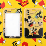 ID Card Badge Holder - Disney - Mickey Mouse Oh Boy Yellow Poses