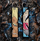 Embroidery Keychain - Dragon Ball - Vegeta Scouter Eyes