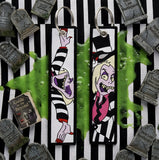 Embroidery Keychain - Beetlejuice - Beetlejuice (Laughing)
