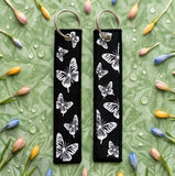 Embroidery Keychain - Butterfly Pattern