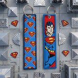 Embroidery Keychain - DC Comics - Superman (Logo Pattern)