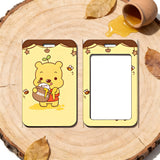 ID Card Badge Holder - Winnie the Pooh - Eating Honey Pot