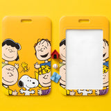 ID Card Badge Holder - Peanuts - Snoopy And Peanuts Gang On Yellow