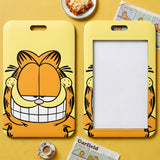 ID Card Badge Holder - Garfield - Big Grin Yellow Background