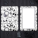 ID Card Badge Holder - The Nightmare Before Christmas - Jack Skellington And Friends Pattern