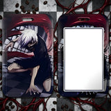 ID Card Badge Holder - Tokyo Ghoul - Ken Kaneki With Kagune On Checkered Floor
