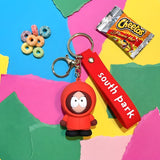 3D PVC Figure Keychain - South Park - Kenny McCormick