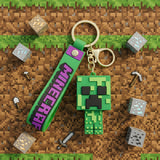 3D PVC Figure Keychain - Minecraft - Creeper 3D Figure