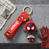 3D PVC Figure Keychain - Marvel - Miles Morales Spider-Man Chibi Figure