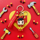 3D PVC Figure Keychain - El Chavo del Ocho - El Chapulín Colorado Chibi Figure