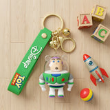 3D PVC Figure Keychain - Toy Story - Buzz Lightyear In Space Suit