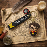 3D PVC Figure Keychain - Harry Potter - Chibi Holding Wand