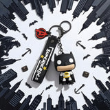 3D PVC Figure Keychain - Batman - Funko Pop White Suit