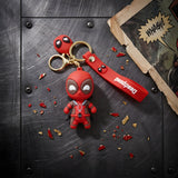 3D PVC Figure Keychain - Marvel - Deadpool Chibi Classic Suit