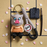 3D PVC Figure Keychain - Demon Slayer - Inosuke Hashibira Boar Mask Chibi