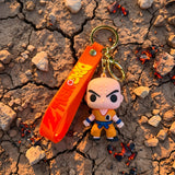 3D PVC Figure Keychain - Dragon Ball - Krillin
