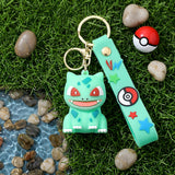 3D PVC Figure Keychain - Pokemon - Bulbasaur Chibi Style