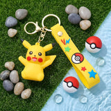 3D PVC Figure Keychain - Pokémon - Pikachu Tongue Out