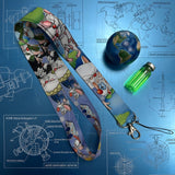 Lanyard - Pinky and the Brain - Blue Green Character Art