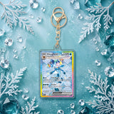 Card Keychain - Pokémon - Glaceon ex Special Illustration Rare, Tera type