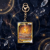 Card Keychain - Pokémon - Arceus VSTAR Gold Alternate Art (Galarian Gallery)