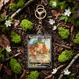 Card Keychain - Pokémon - Leafeon V, basic Alternate Art (Full Art)