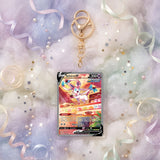 Card Keychain - Pokémon - Sylveon V Alternate Art (Rapid Strike)