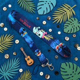 Lanyard - Lilo & Stitch - Stitch and Scrump Navy Blue Character Faces