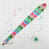 Lanyard - The Powerpuff Girls - Powerpuff Girls Character Faces Grid Pink Blue Green