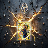 Card Keychain - Dragon Ball - Vegito Battle Championship promo, foil P-042