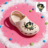 Crocs Charm - The Powerpuff Girls - Buttercup Flying