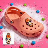 Crocs Charm - The Powerpuff Girls - Blossom In Orange Dress