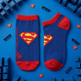 Socks - DC Comics - Superman Logo Blue Red Ankle Socks (1 Pair)