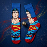 Socks - DC Comics - Superman Upper Body S-Shield Crew Socks (1 Pair)
