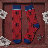 Socks - Marvel - Spider-Man Logo Red Pattern Crew Socks (1 Pair)