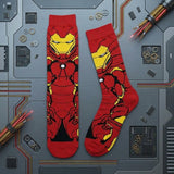 Socks - Marvel - Iron Man Suit Red Yellow Crew Socks (1 Pair)