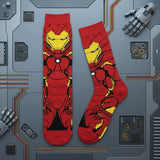 Socks - Marvel - Iron Man Suit Red Yellow Crew Socks (1 Pair)