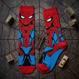 Socks - Marvel - Spider-Man Classic Suit Dynamic Pose Crew Socks (1 Pair)